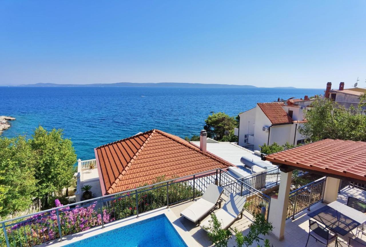 Villa Rastichi Amazing Seaview Trogir Exteriör bild