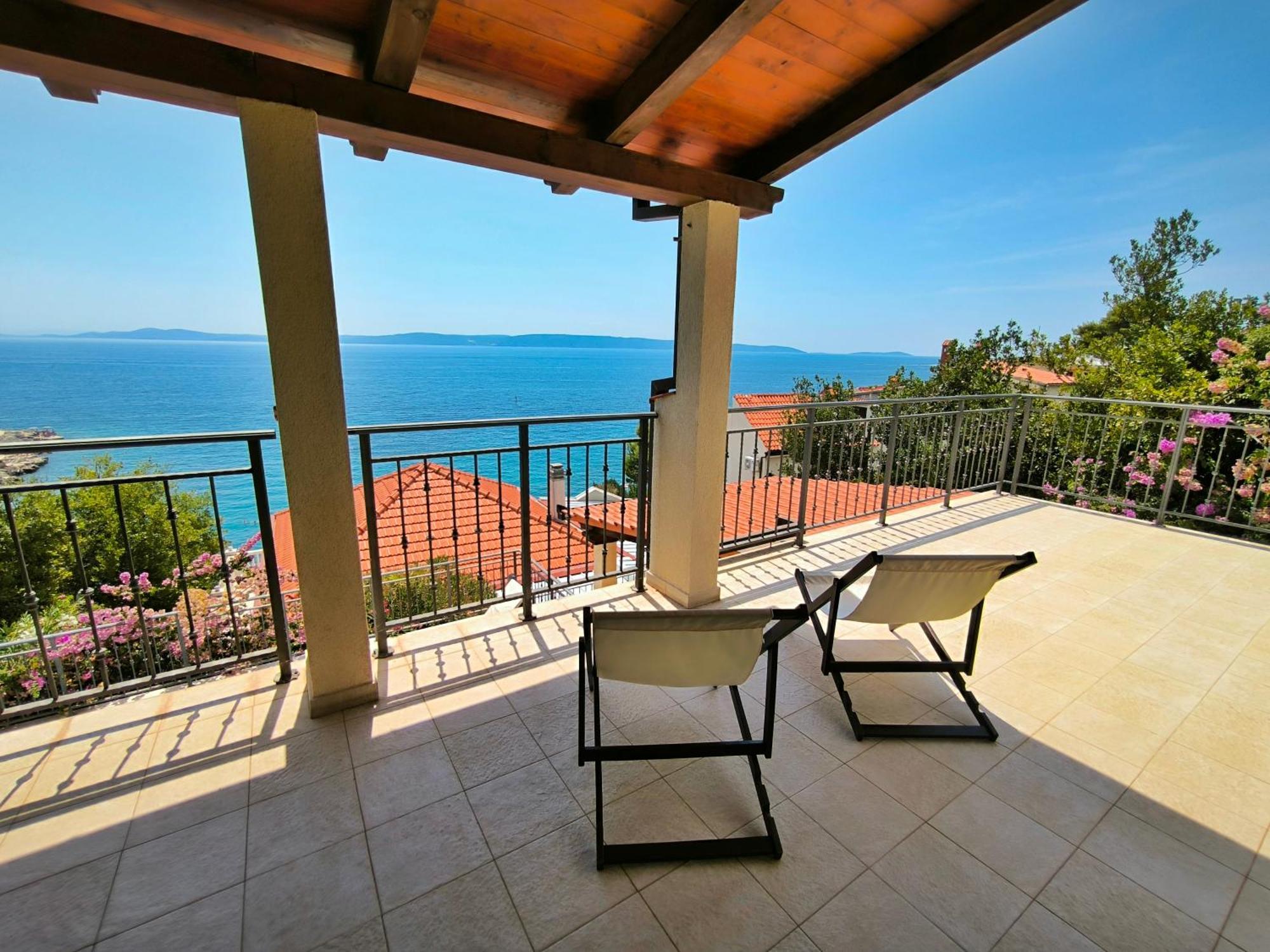 Villa Rastichi Amazing Seaview Trogir Exteriör bild